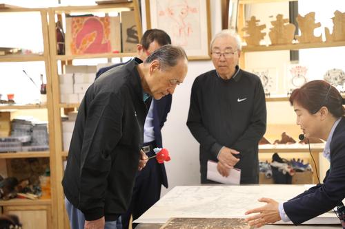 10.1参观郑州艺术幼儿师范学校非遗馆