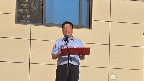 4.学校党委副书记、校长马进伟对军训工作做重要指示