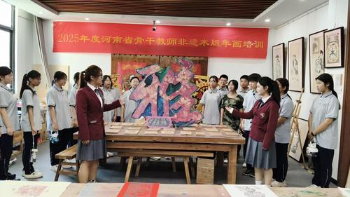 3、感受木版年画技艺及“雅”文化