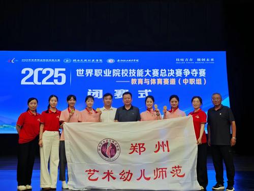 1.郑州艺术幼儿师范学校代表队荣获世界职业院校技能大赛金牌